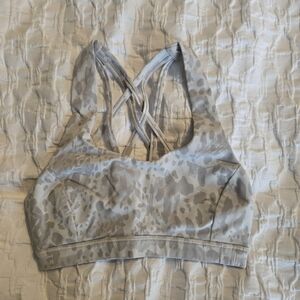 Women's Leopard Print Lululemon Sports Bra
